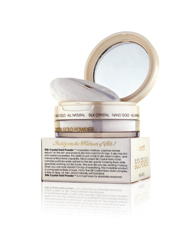 Luxele® Pure Silk Crystal® Gold Powder